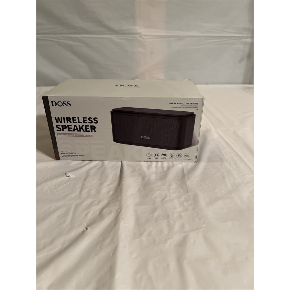 DOSS SoundBox Series Touch Wireless Bluetooth Speaker with 12W HD Sound
